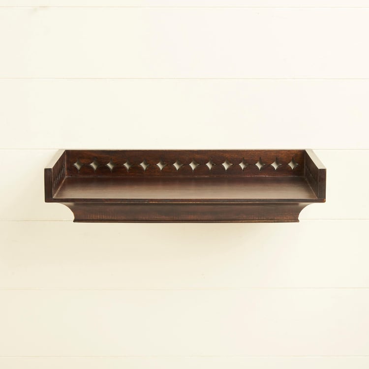 Divine Solid Wood Pooja Mandir