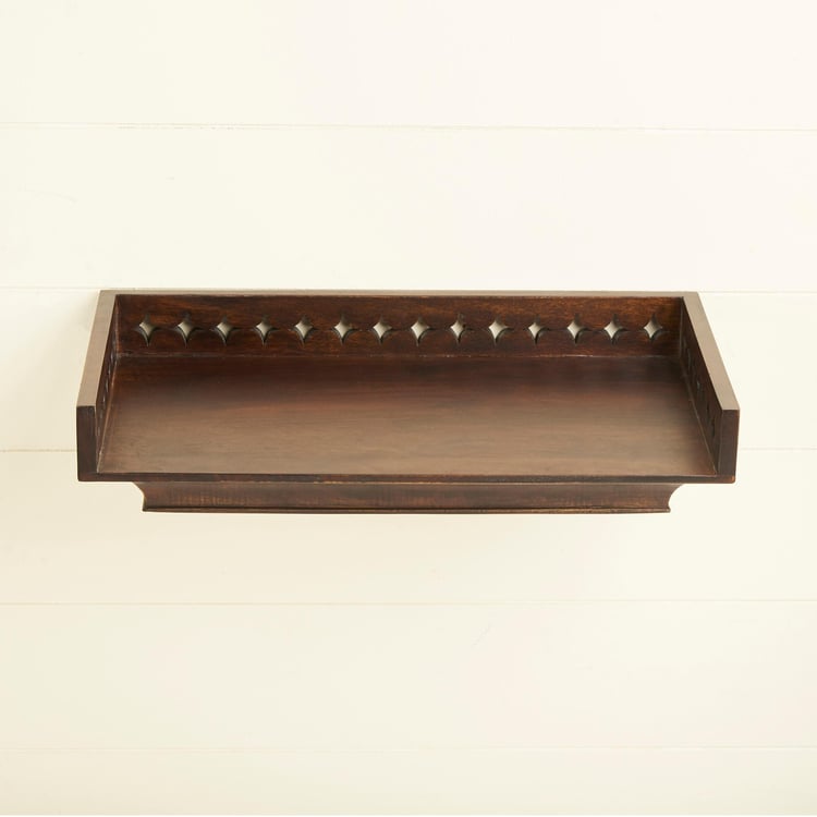 Divine Solid Wood Pooja Mandir