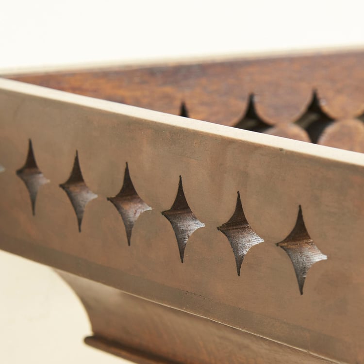 Divine Solid Wood Pooja Mandir