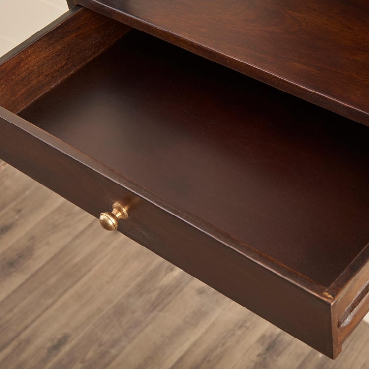 Hope Solid Wood Floor Pooja Mandir