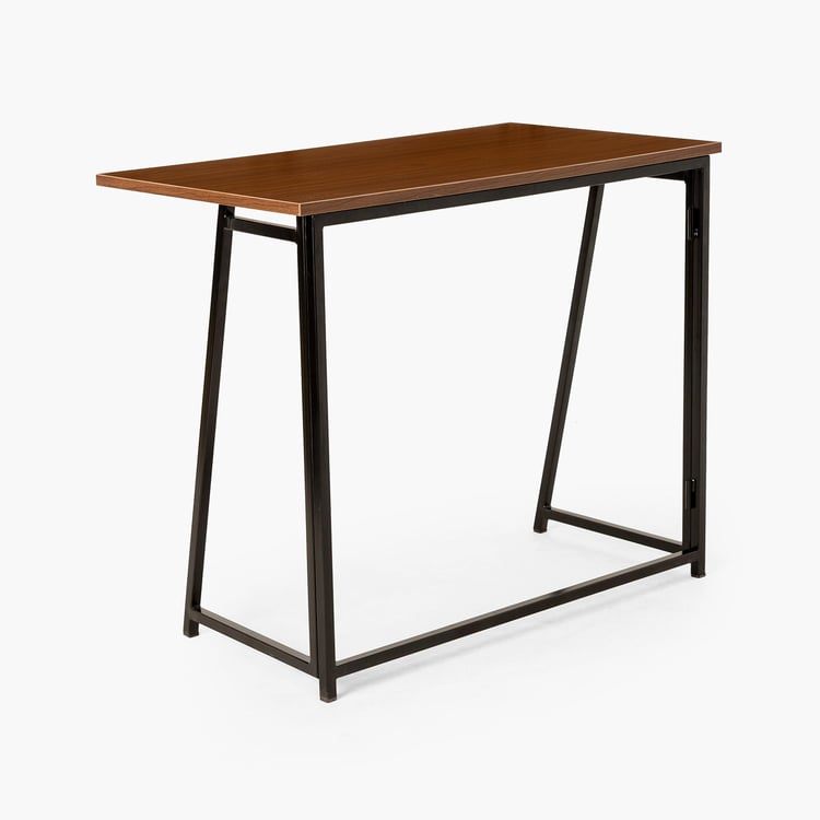 Helios Cairo Folding Study Desk - Brown