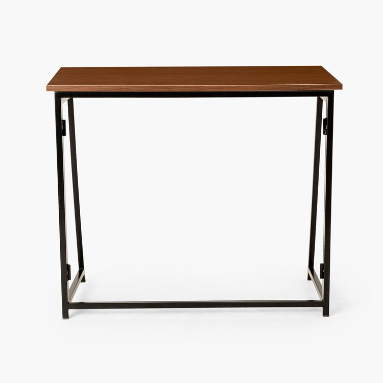 Helios Cairo Folding Study Desk - Brown