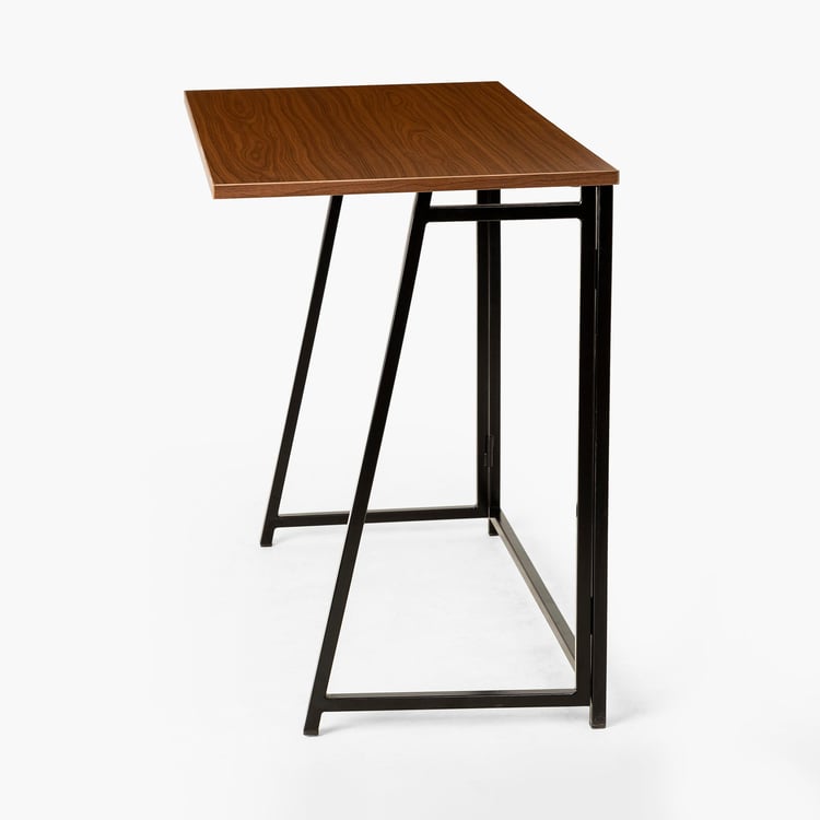 Helios Cairo Folding Study Desk - Brown