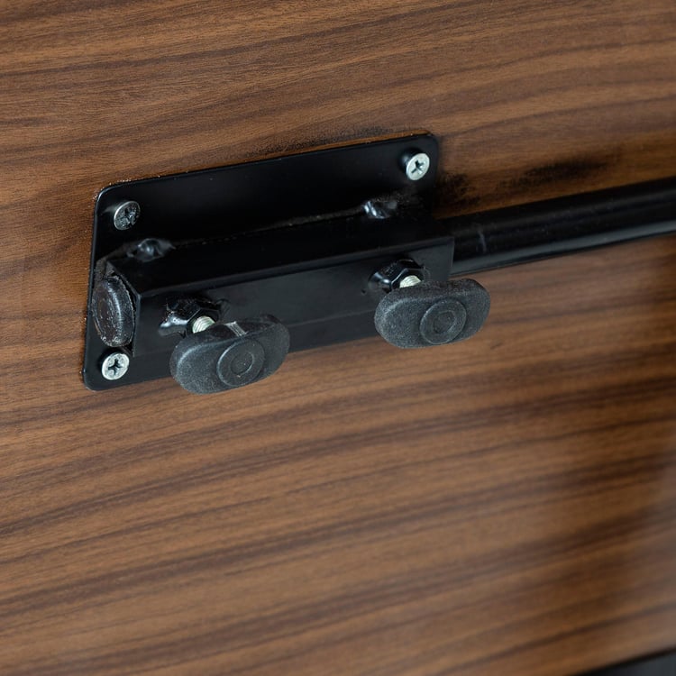 Helios Zaria Height Adjustable Fixed Table - Brown