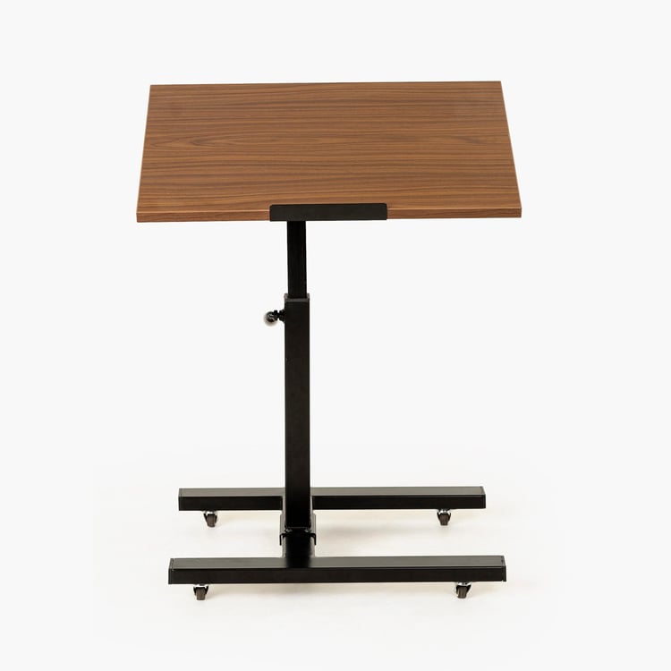 Helios Zaria Height Adjustable Portable Table - Brown