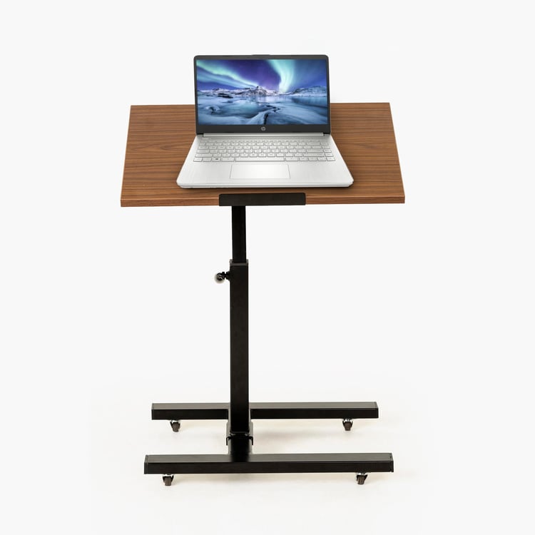 Helios Zaria Height Adjustable Portable Table - Brown