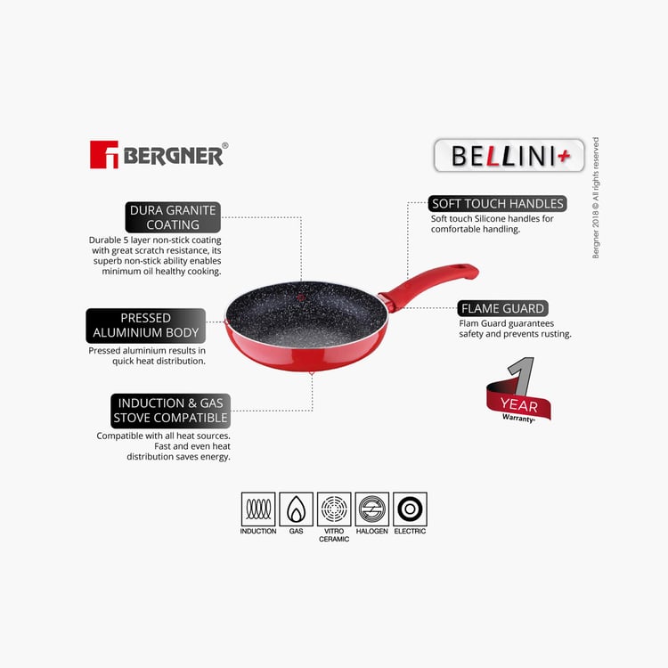 BERGNER Bellini+Pressed Aluminium 4-Pc. Non-Stick Cookware Set