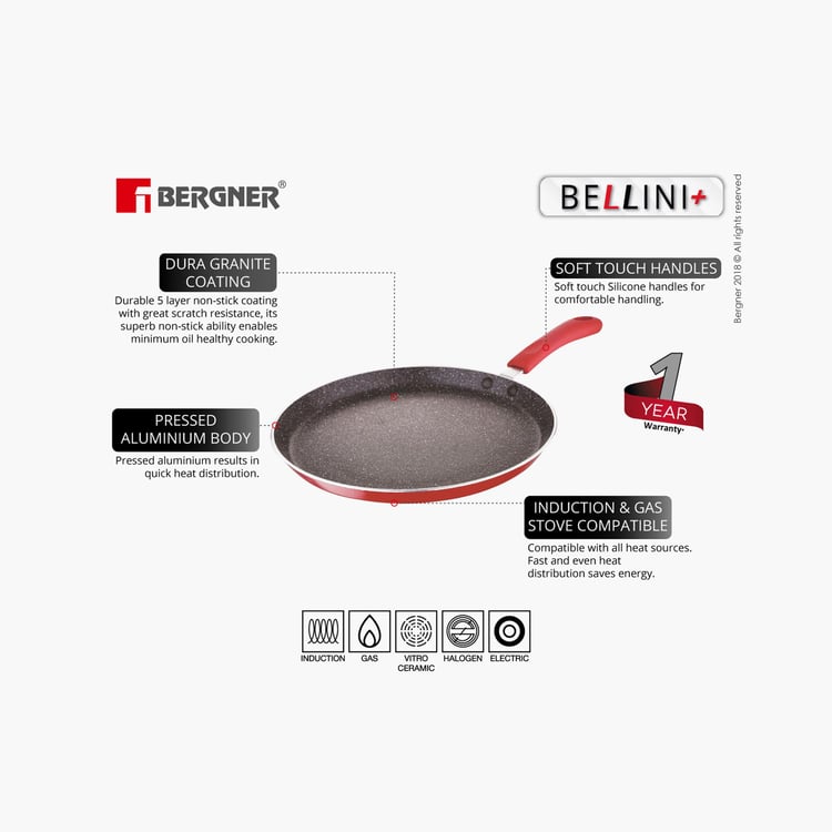 BERGNER Bellini+Pressed Aluminium 4-Pc. Non-Stick Cookware Set