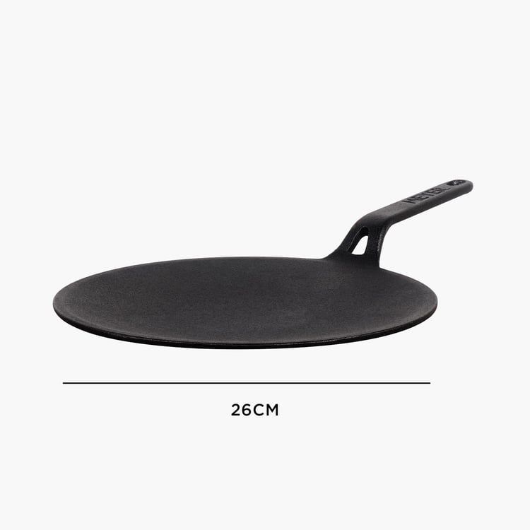 MEYER Cast Iron Curved Tawa - 26 cm