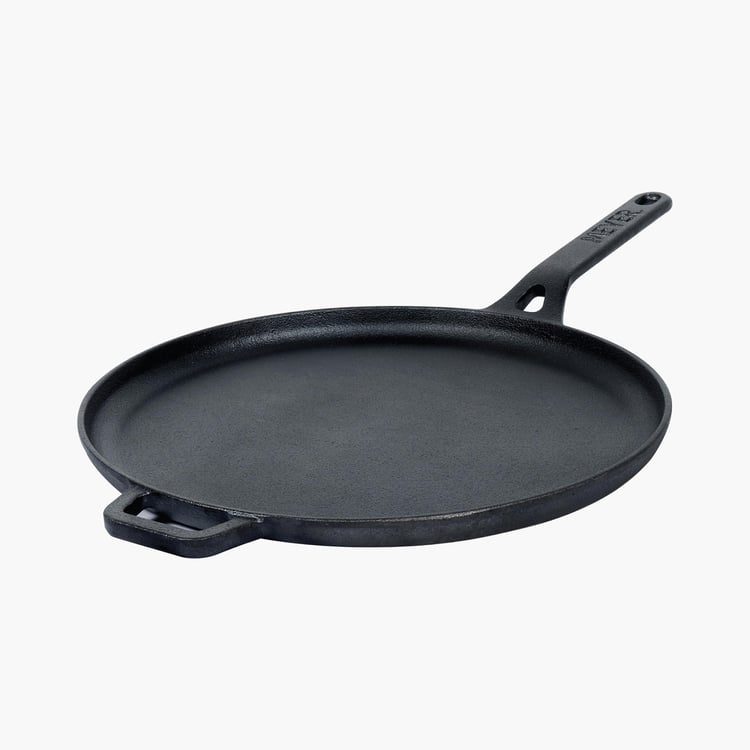 MEYER Cast Iron Flat Tawa - 28 cm