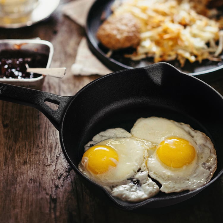 MEYER Cast Iron Open Skillet - 20 cm