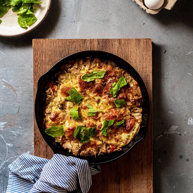 MEYER Cast Iron Open Skillet - 24 cm