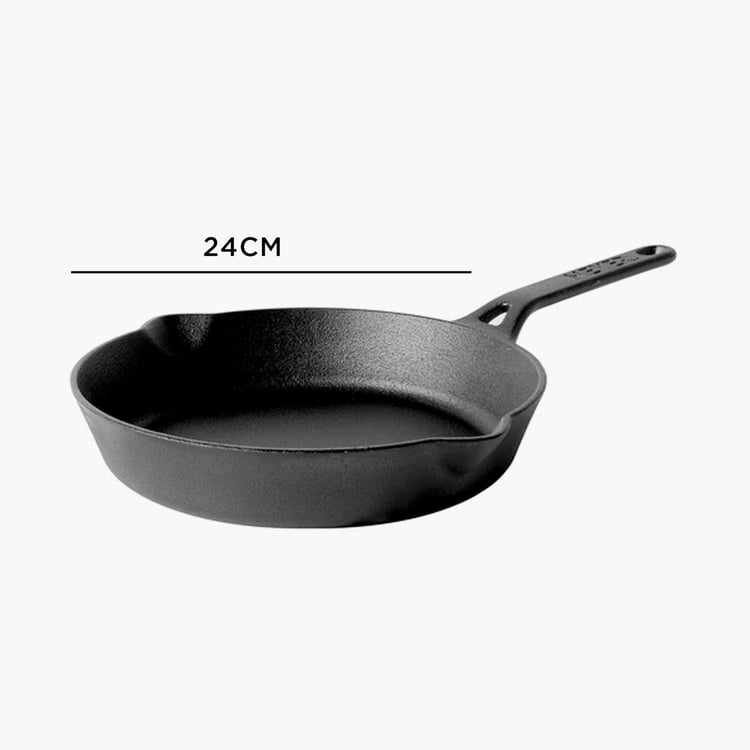 MEYER Cast Iron Open Skillet - 24 cm