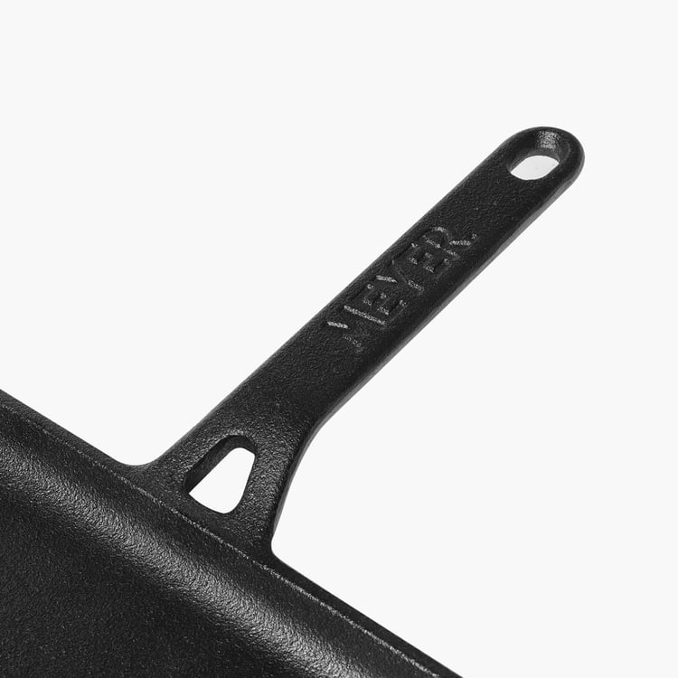 MEYER Cast Iron Square Flat Tawa - 28 cm