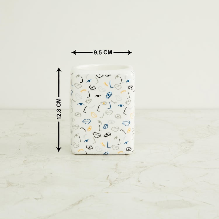 Urban Chic Mesllisa Ceramic Toilet Brush Holder