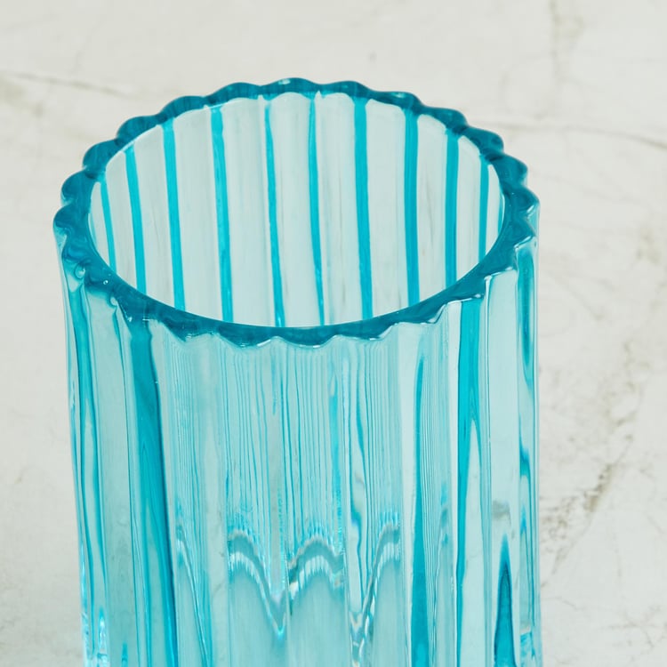 Magical Reflections Glass Toothbrush Holder