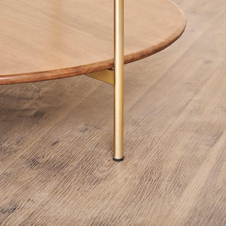 Noir Glass Top Coffee Table - Black