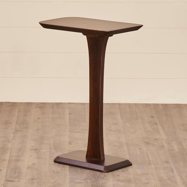 Apollo Mango Wood End Table - Brown