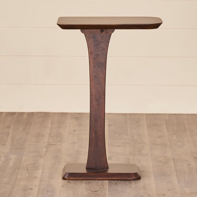 Apollo Mango Wood End Table - Brown