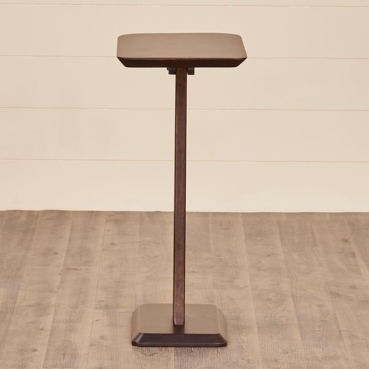 Apollo Mango Wood End Table - Brown
