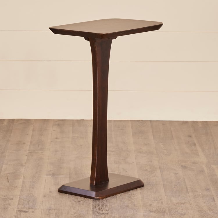 Apollo Mango Wood End Table - Brown