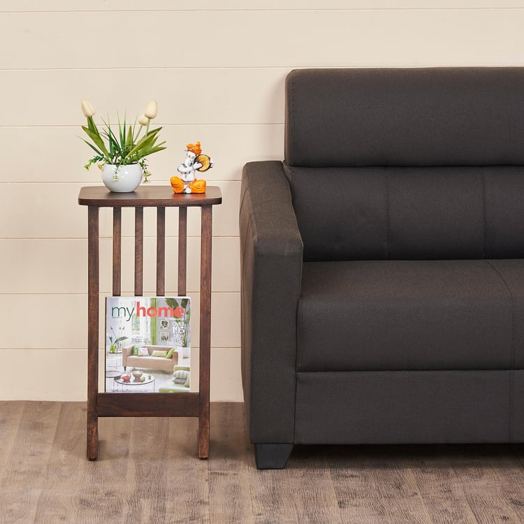 Delta Mango Wood End Table - Brown
