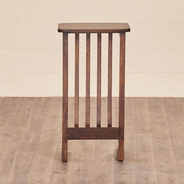 Delta Mango Wood End Table - Brown