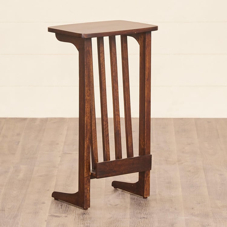 Delta Mango Wood End Table - Brown