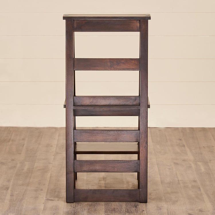 Delta Mango Wood Convertible Ladder Chair - Brown