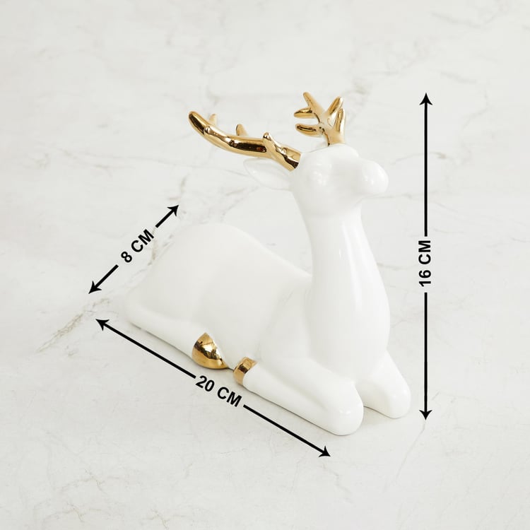 Brighton Ceramic Reindeer Figurine