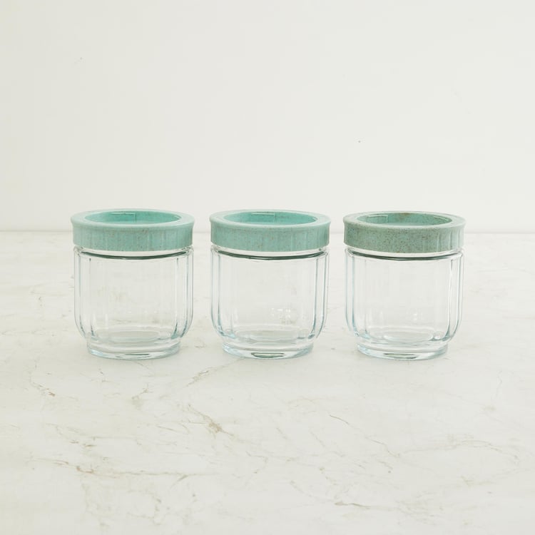 Palestine Set of 3 Glass Storage Jars - 750ml