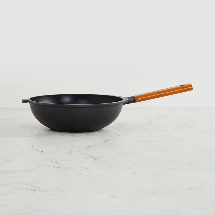 Raisin Aluminium Wok - 28cm