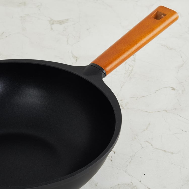 Raisin Aluminium Wok - 28cm