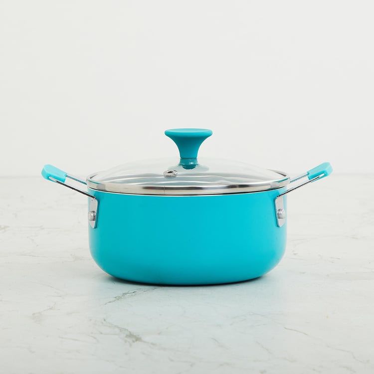 Colour Connect Teal Mini Casserole With Lid- 14cm