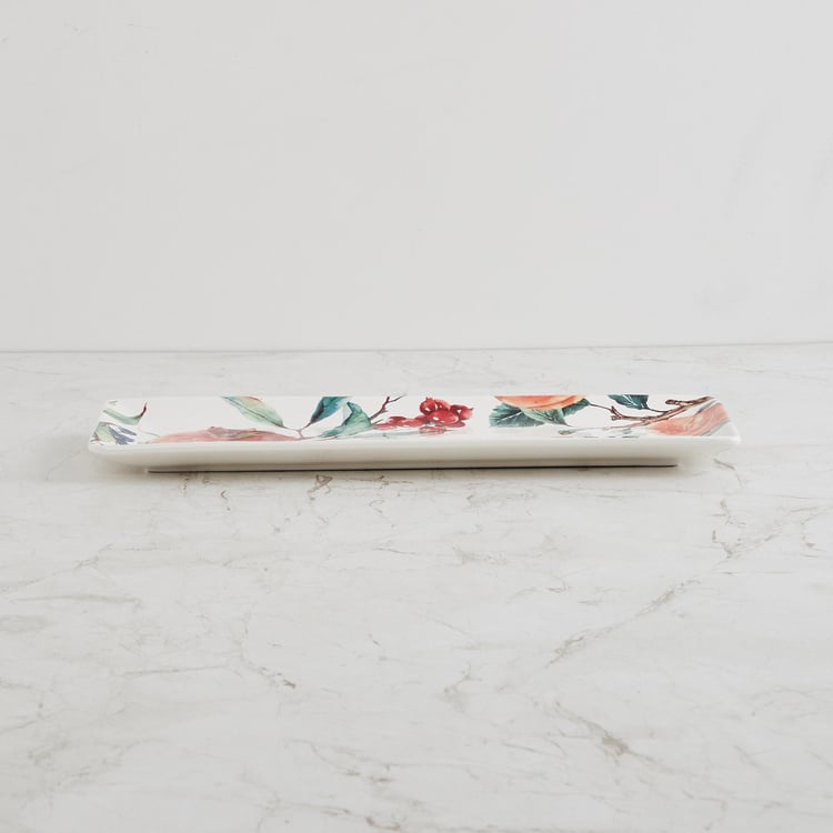 Maris Pomegranate Printed Rectangular Platter