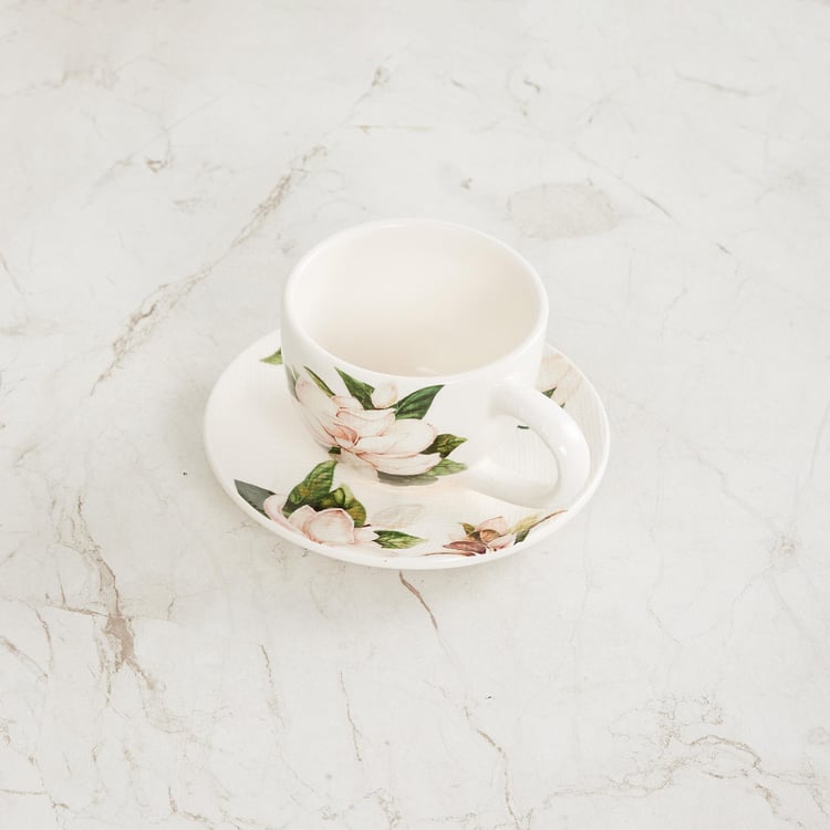 Alora Magnolia Cup And Saucer