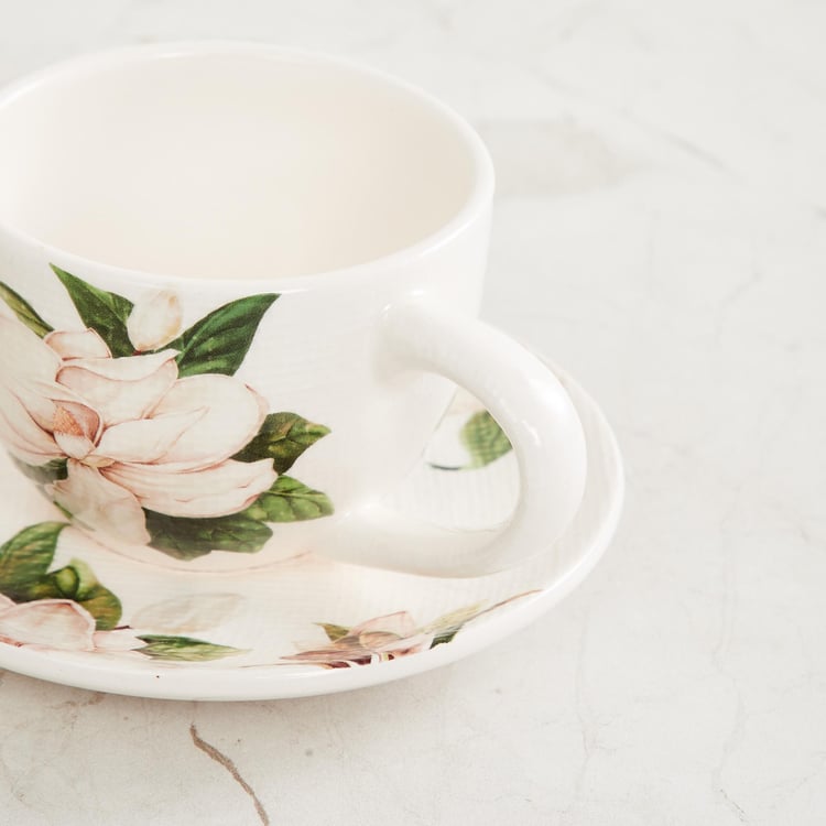 Alora Magnolia Cup And Saucer