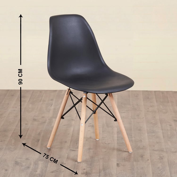 Helios Fairmount 4-Seater Dining Table Set with 4 Chairs