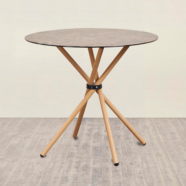 Helios Fairmount 4-Seater Dining Table Set with 4 Chairs