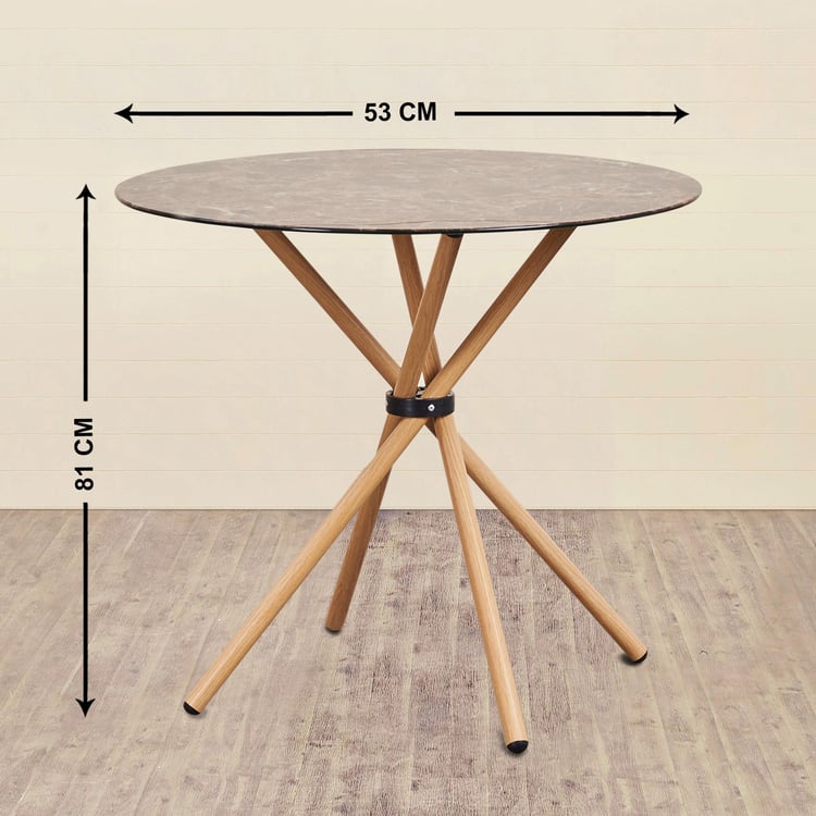 Helios Fairmount 4-Seater Dining Table Set with 4 Chairs