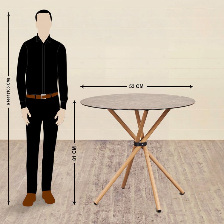 Helios Fairmount 4-Seater Dining Table Set with 4 Chairs