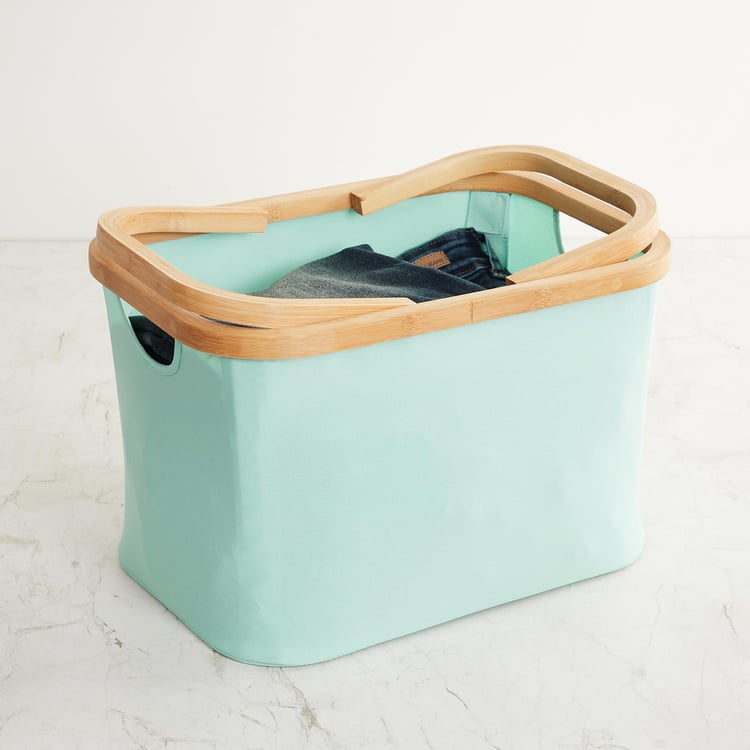 Regan Bamboo Foldable Laundry Basket