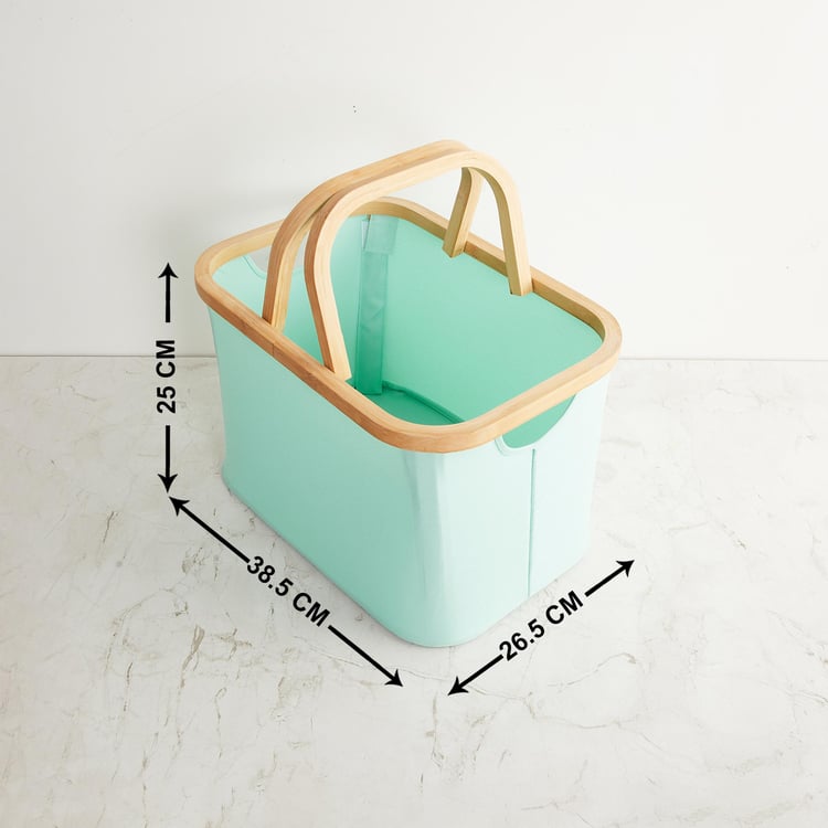 Regan Bamboo Foldable Laundry Basket