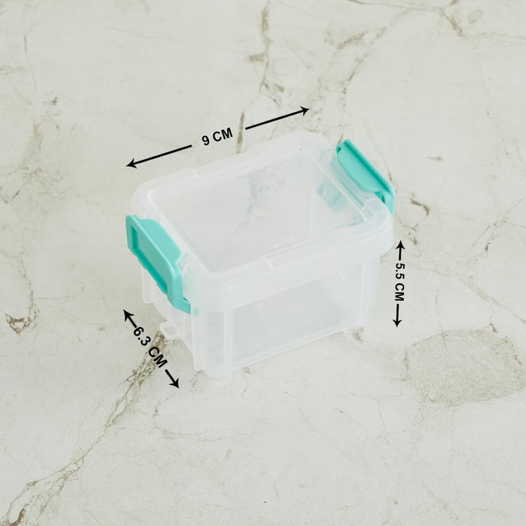 Regan Set of 3 Polypropylene Mini Stackable Latch Boxes