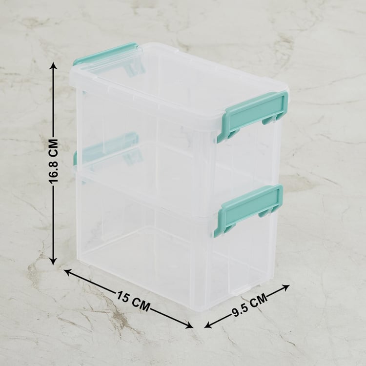 Regan Polypropylene Mini Stackable Latch Box