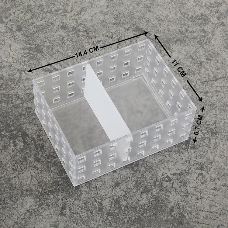 Regan Polypropylene Stackable Storage Box with Separator