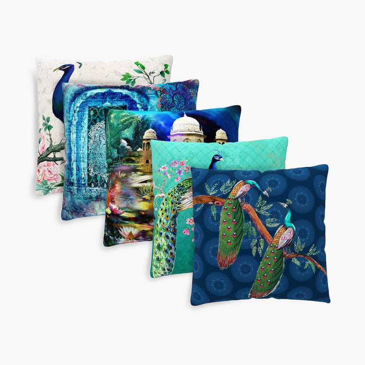 Corsica Mystic India Set of 5 Cushion Covers - 40x40cm