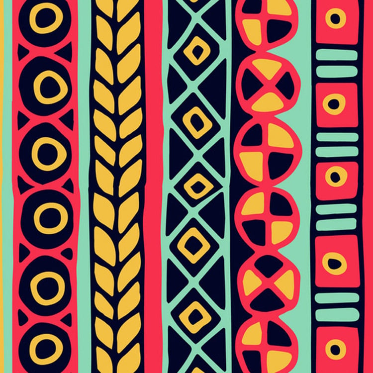 Corsica Mystic India Set of 5 Cushion Covers - 40x40cm