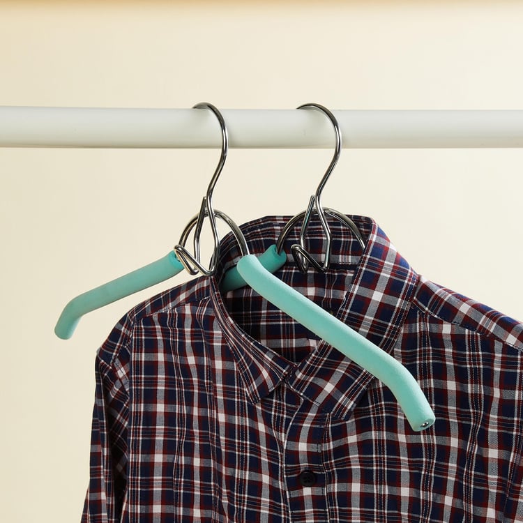 Winston Set of 2 Eva Foam Metal Shirt Hangers