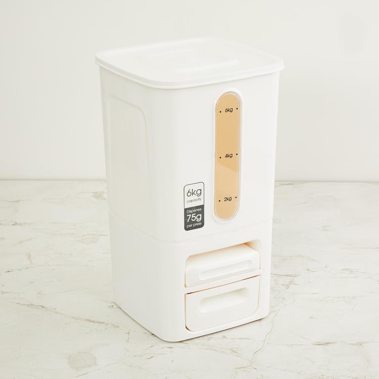 Palestine Acrylic Rice Dispenser - 15L